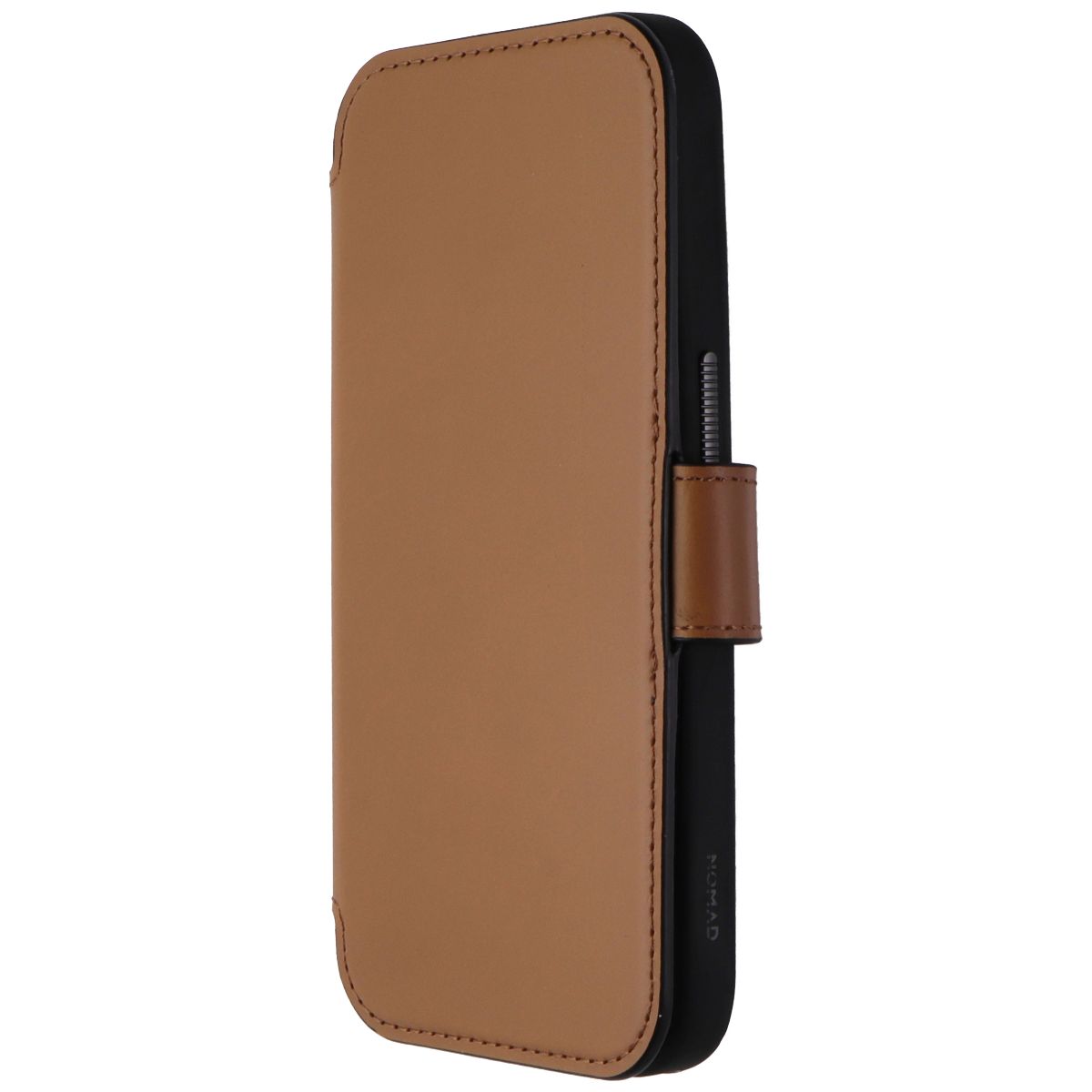 Nomad Modern Leather Folio Case for MagSafe for iPhone 15 Pro - English Tan Cell Phone - Cases, Covers & Skins Nomad    - Simple Cell Bulk Wholesale Pricing - USA Seller