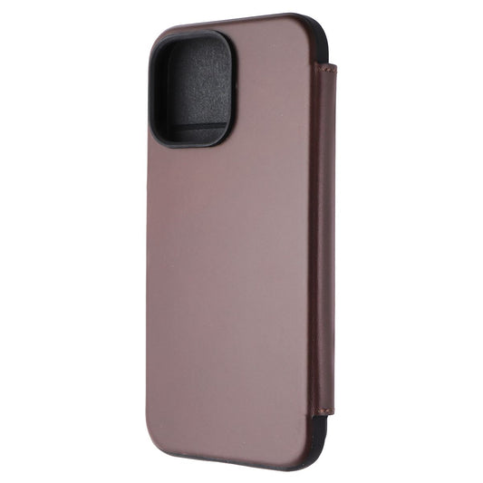 Nomad Modern Leather Folio for MagSafe for Apple iPhone 15 Pro Max - Brown Cell Phone - Cases, Covers & Skins Nomad    - Simple Cell Bulk Wholesale Pricing - USA Seller