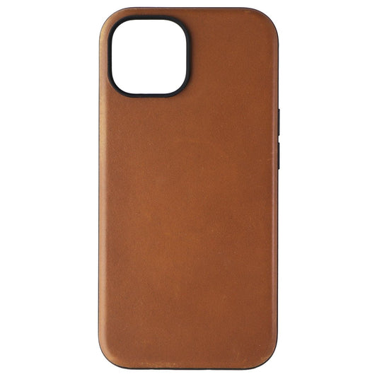 Nomad Modern Leather Case for MagSafe for Apple iPhone 15 - English Tan Cell Phone - Cases, Covers & Skins Nomad    - Simple Cell Bulk Wholesale Pricing - USA Seller
