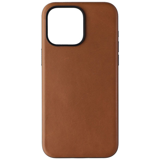 Nomad Modern Leather Case with MagSafe for iPhone 15 Pro Max - English Tan Cell Phone - Cases, Covers & Skins Nomad    - Simple Cell Bulk Wholesale Pricing - USA Seller