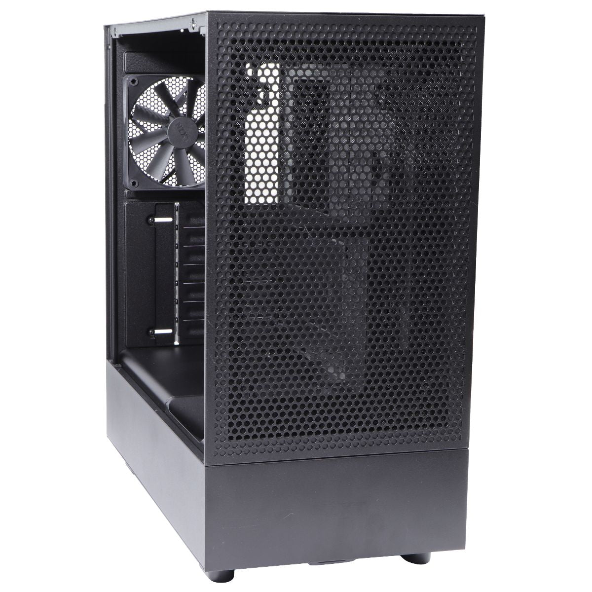 NZXT H5 Flow Compact ATX Mid-Tower PC Gaming Case - Black (CC-H51FB-01) Computer Parts - Computer Cases NZXT    - Simple Cell Bulk Wholesale Pricing - USA Seller