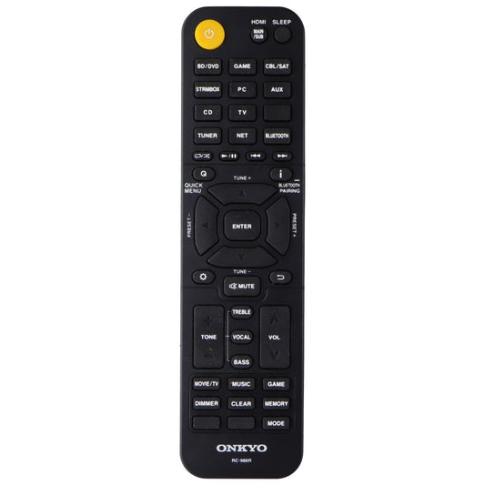 Onkyo OEM Remote Control - Black (RC-986R) TV, Video & Audio Accessories - Remote Controls Onkyo    - Simple Cell Bulk Wholesale Pricing - USA Seller