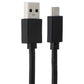 Orbic (2.5-foot) USB 3.0 to USB-C Charge and Sync Cable - Black (R500L5CBL) Cell Phone - Cables & Adapters Orbic - Simple Cell Bulk Wholesale Pricing - USA Seller
