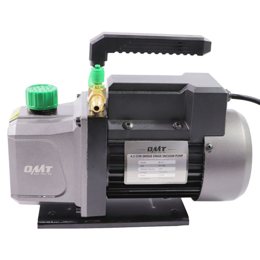 Orion Motor Tech Vacuum Pump 4.5 cfm 1/3 hp HVAC Single Stage Vacuum Pump