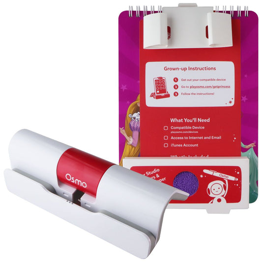 Osmo Super Studio Starter Kit for Ages 5-10 for iPad - Disney Princess Version Electronic Learning Toys - Learning Systems Osmo - Simple Cell Bulk Wholesale Pricing - USA Seller
