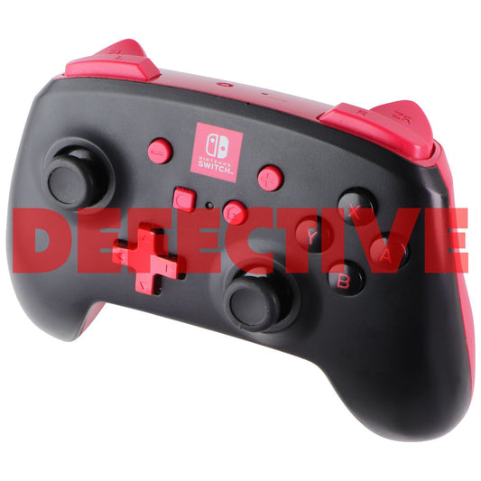 PowerA Enhanced Wireless Controller for Nintendo Switch - Black & Red Gaming/Console - Controllers & Attachments PowerA - Simple Cell Bulk Wholesale Pricing - USA Seller