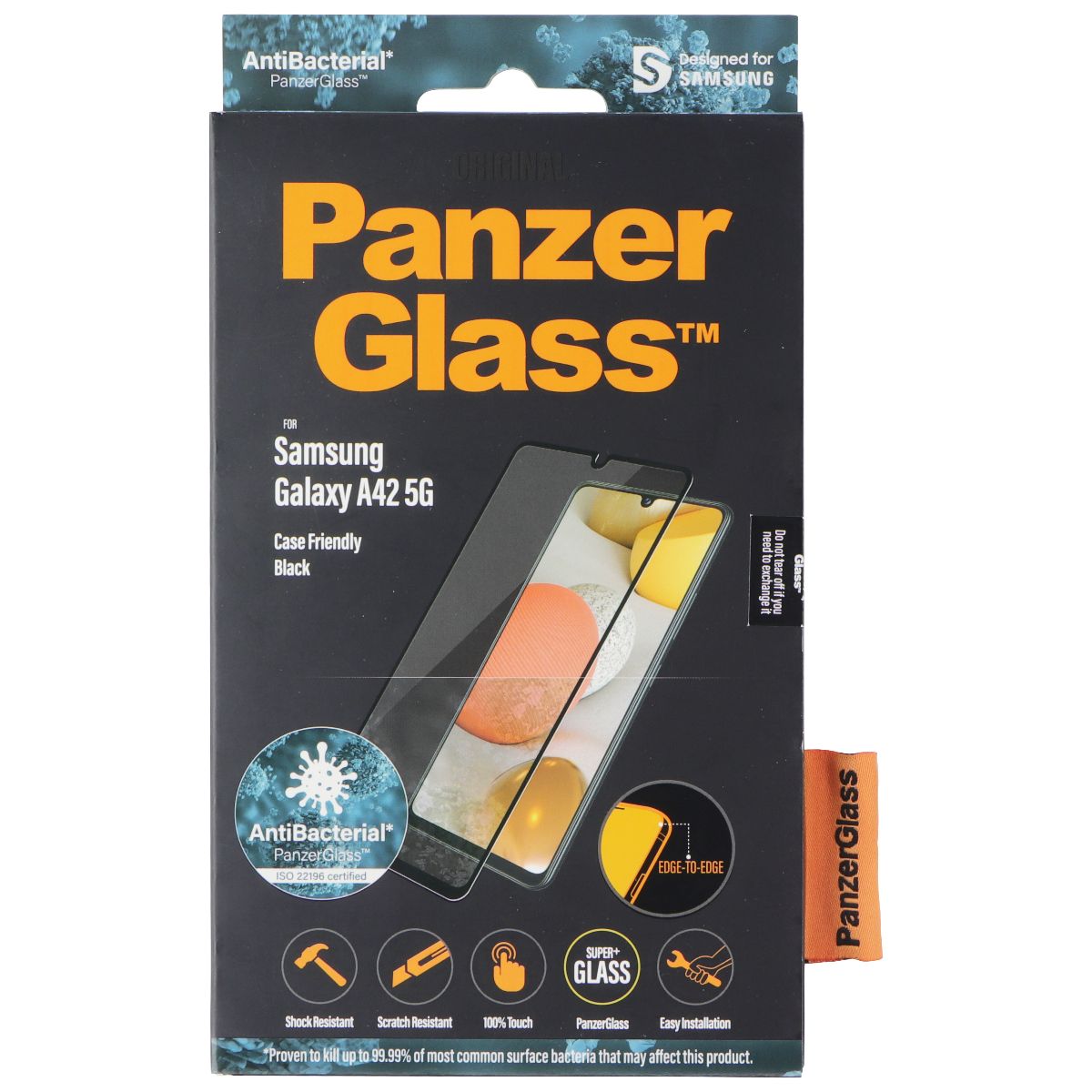 Panzer Glass Original Screen Protector for Samsung Galaxy A42 5G - Clear