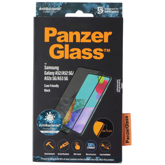 Panzer Glass Original Screen Protector for Samsung Galaxy A53 5G/A52s 5G/A52 5G Cell Phone - Screen Protectors PanzerGlass - Simple Cell Bulk Wholesale Pricing - USA Seller