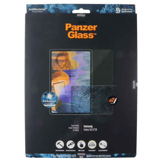 PanzerGlass Original Tempered Glass for Samsung Galaxy Tab S7/S8 - Clear iPad/Tablet Accessories - Screen Protectors PanzerGlass - Simple Cell Bulk Wholesale Pricing - USA Seller