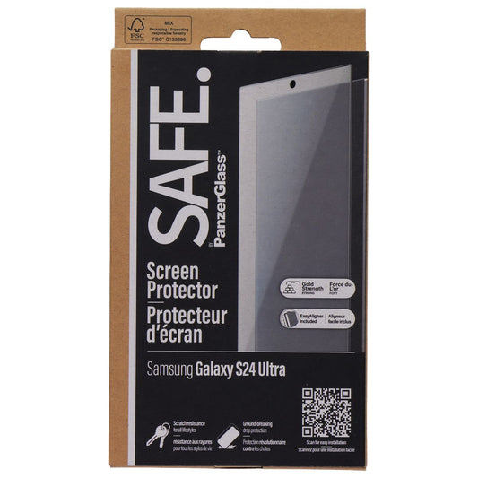 PanzerGlass Safe Series Glass Screen Protector for Samsung Galaxy S24 Ultra