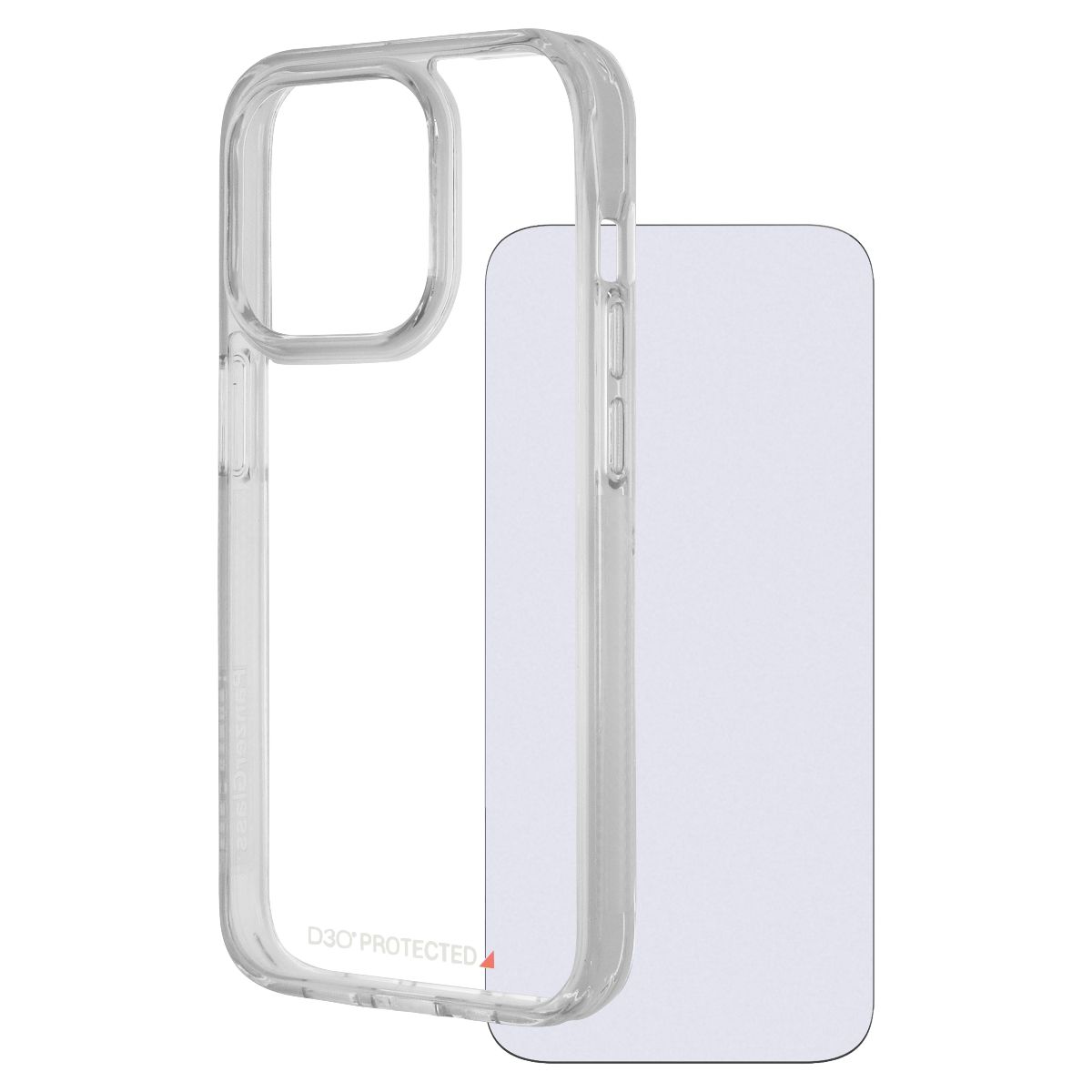 PanzerGlass Eco Bundle w/Screen Protector + Hard Case for iPhone 15 Pro - Clear Cell Phone - Accessory Bundles PanzerGlass - Simple Cell Bulk Wholesale Pricing - USA Seller