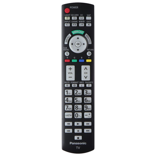 Panasonic OEM TV Remote Control - Black (N2QAYB000486) TV, Video & Audio Accessories - Remote Controls Panasonic    - Simple Cell Bulk Wholesale Pricing - USA Seller