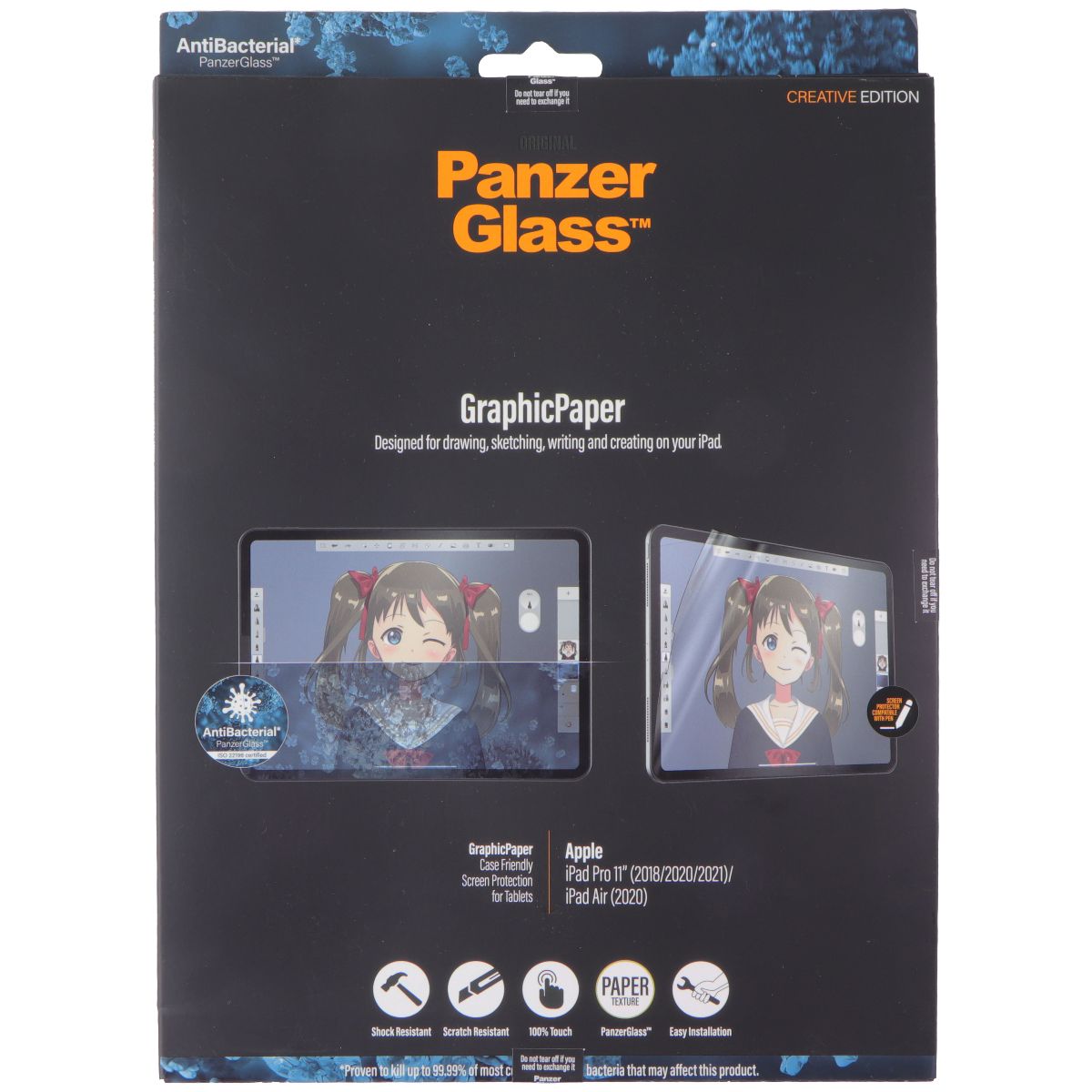 PanzerGlass GraphicPaper Creative Edition for 11-in iPad Pro (5/4/3) /iPad Air 4