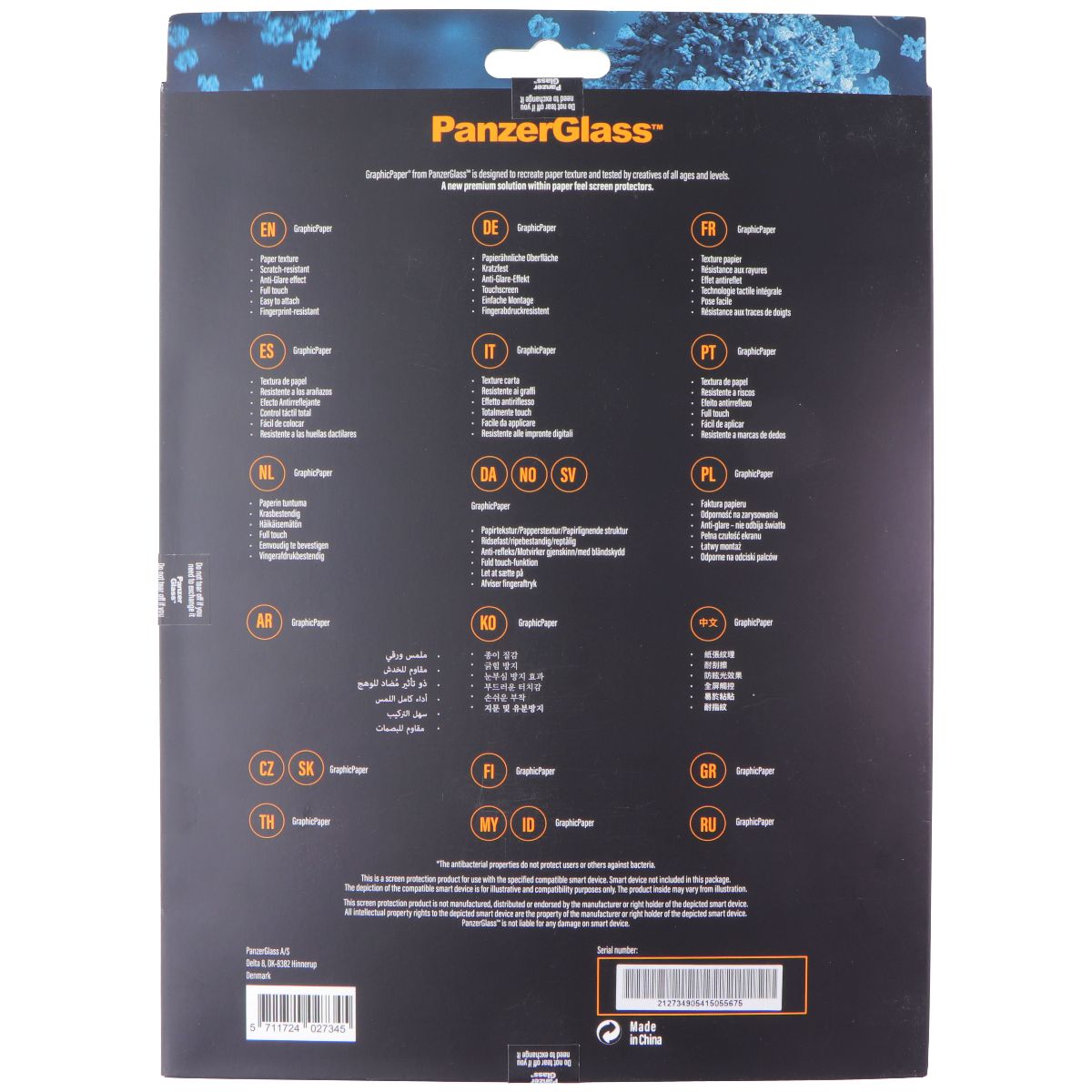 PanzerGlass GraphicPaper Creative Edition for 11-in iPad Pro (5/4/3) /iPad Air 4