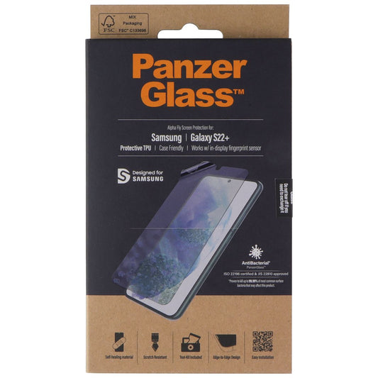 PanzerGlass TPU Screen Protector for Samsung Galaxy (S22+) - Clear Cell Phone - Screen Protectors PanzerGlass - Simple Cell Bulk Wholesale Pricing - USA Seller