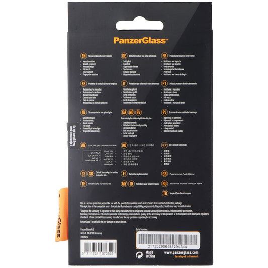 PanzerGlass Edge-to-Edge Screen Protector for Samsung Galaxy 32 5G/M12 - Black