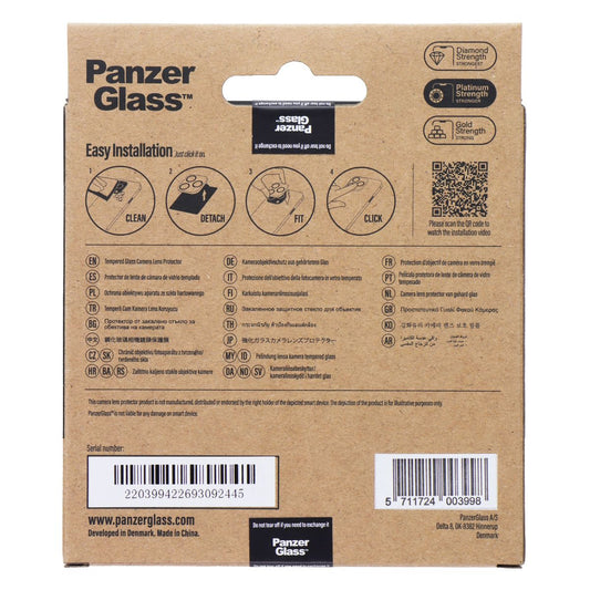 PanzerGlass PicturePerfect Camera Lens Protector for iPhone 14 Pro/Pro Max