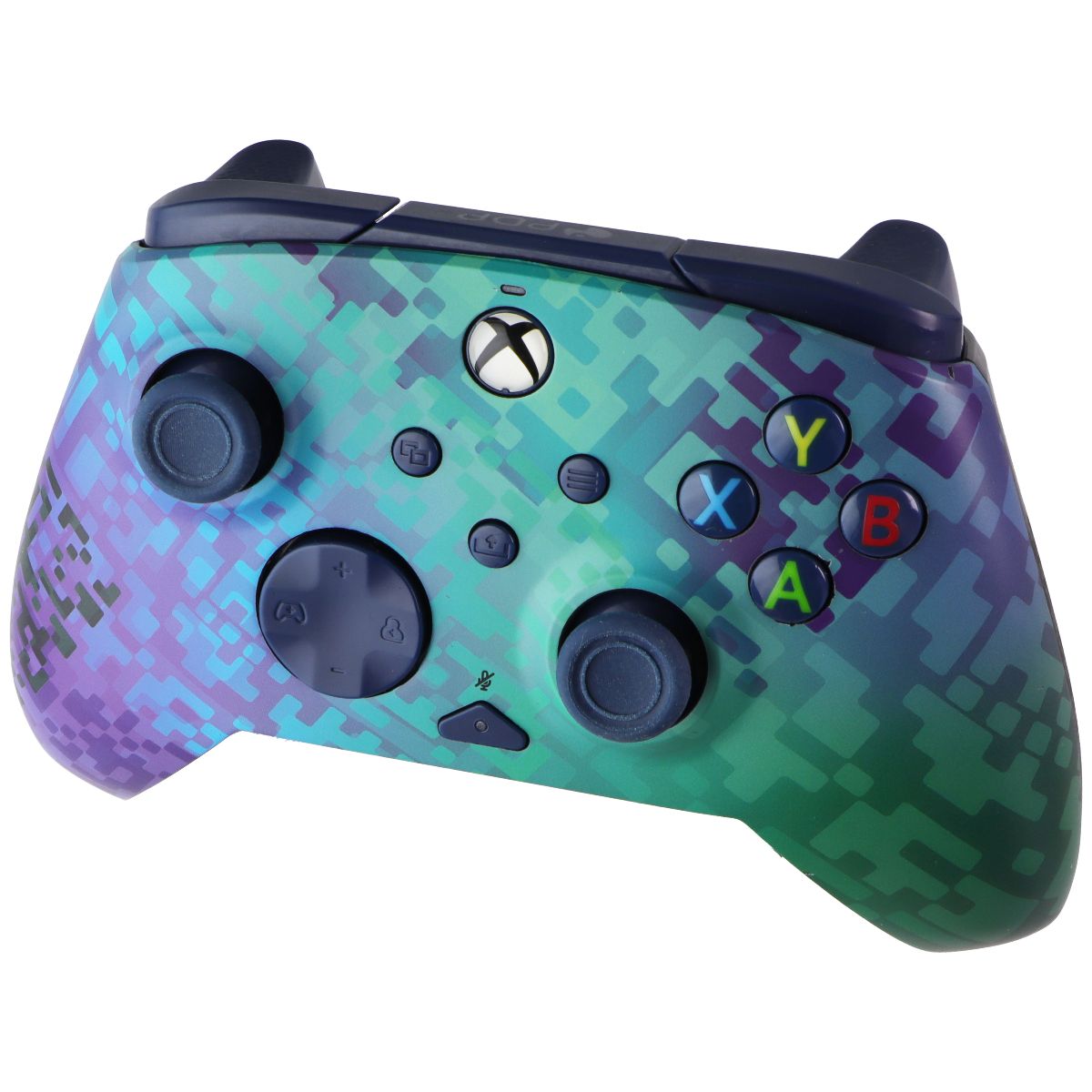 PDP REMATCH Wired Controller for Xbox Series X/S/One - Green Glitch Gaming/Console - Controllers & Attachments PDP - Simple Cell Bulk Wholesale Pricing - USA Seller
