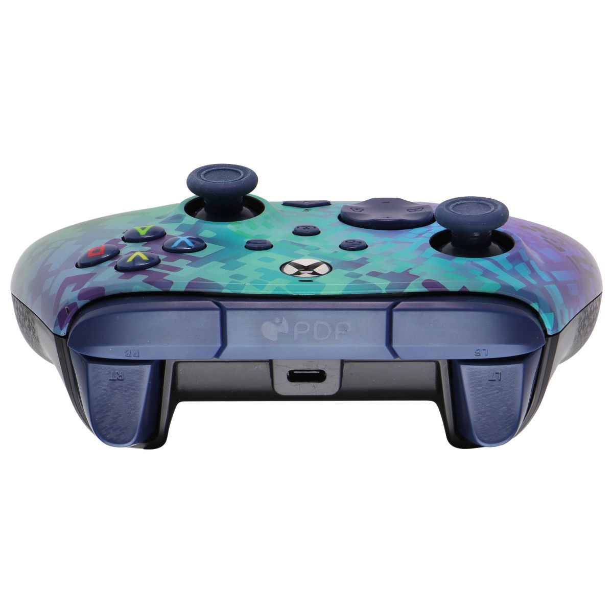 PDP REMATCH Wired Controller for Xbox Series X/S/One - Green Glitch Gaming/Console - Controllers & Attachments PDP - Simple Cell Bulk Wholesale Pricing - USA Seller