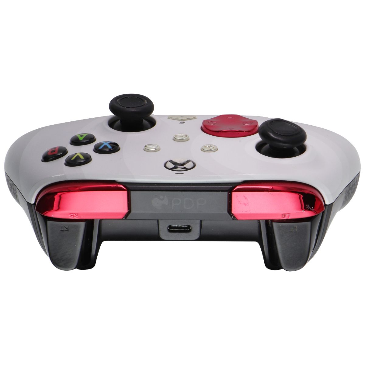 PDP REMATCH Wired Gaming Controller for Xbox X/S/One/PC - Radial White/Red Gaming/Console - Controllers & Attachments PDP    - Simple Cell Bulk Wholesale Pricing - USA Seller