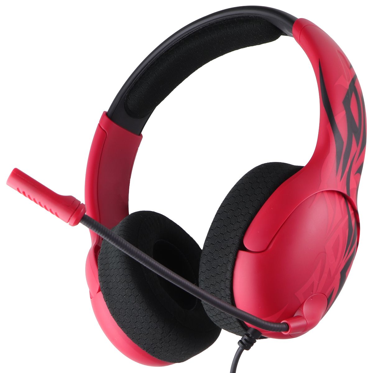 PDP Gaming AIRLITE Headset with Noise-Cancelling Mic - Red Spirit (049-015) Portable Audio - Headphones PDP Gaming - Simple Cell Bulk Wholesale Pricing - USA Seller