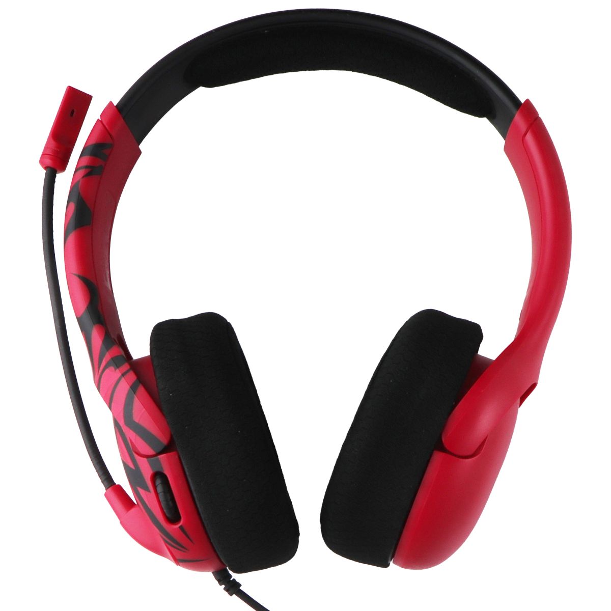 PDP Gaming AIRLITE Headset with Noise-Cancelling Mic - Red Spirit (049-015) Portable Audio - Headphones PDP Gaming - Simple Cell Bulk Wholesale Pricing - USA Seller