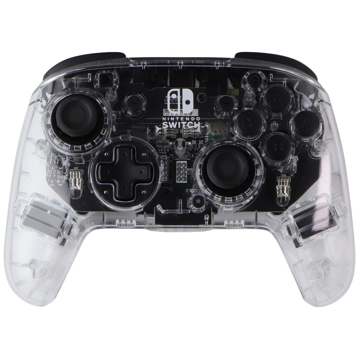 PDP Afterglow Wireless Deluxe Controller for Nintendo Switch - Clear/LED Gaming/Console - Controllers & Attachments PDP - Simple Cell Bulk Wholesale Pricing - USA Seller