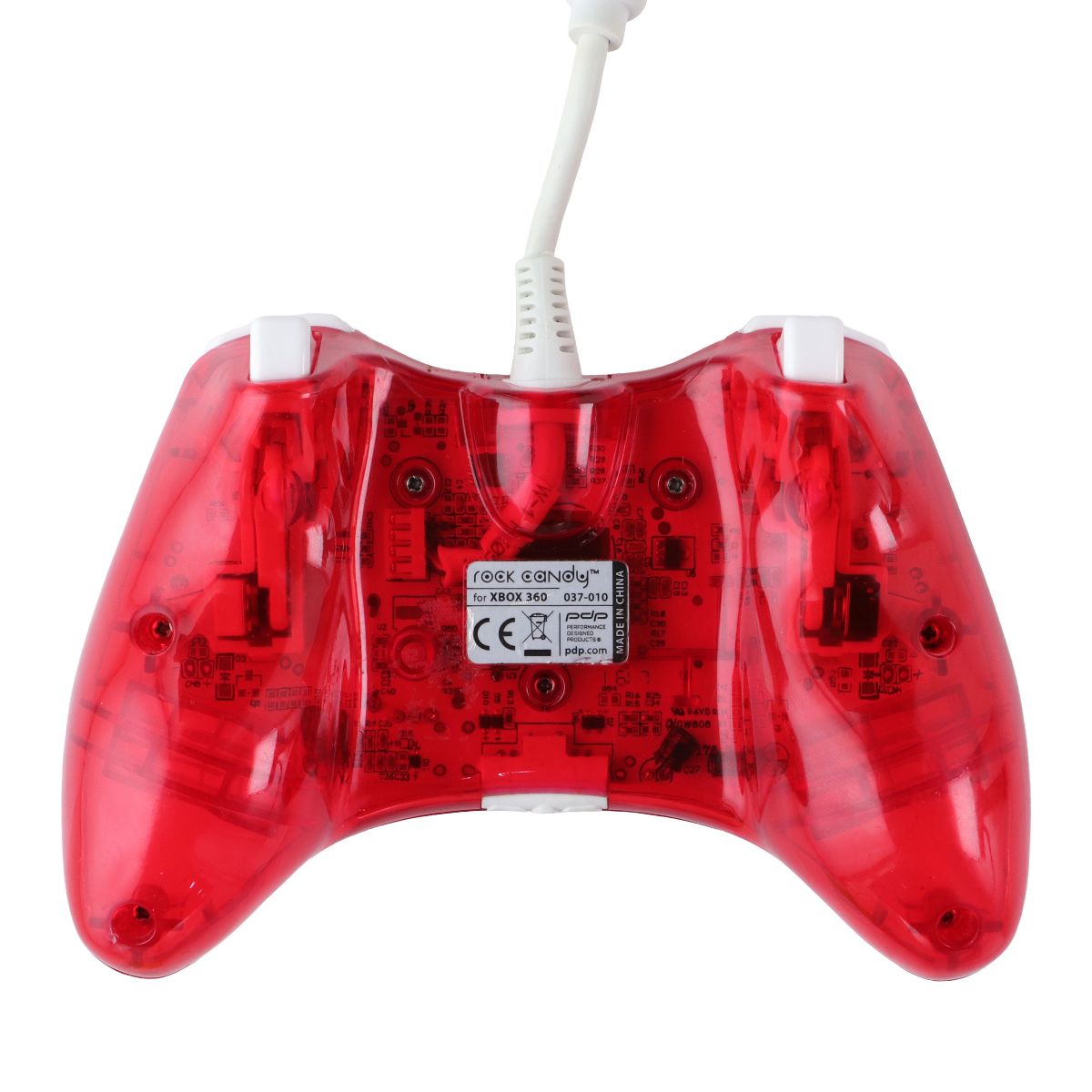 PDP Rock Candy Wired Gaming Controller for Microsoft Xbox 360 - Red (037-010) Gaming/Console - Controllers & Attachments PDP - Simple Cell Bulk Wholesale Pricing - USA Seller