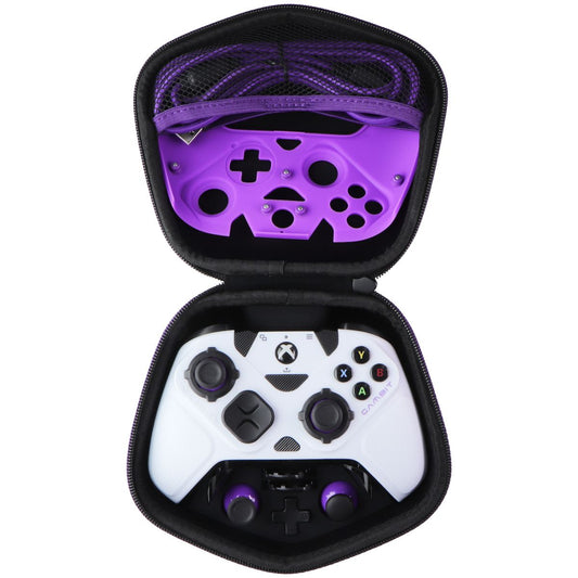 PDP Victrix Gambit Dual Core Wired Controller for Xbox X/S/One/PC - White/Purple Gaming/Console - Controllers & Attachments PDP    - Simple Cell Bulk Wholesale Pricing - USA Seller