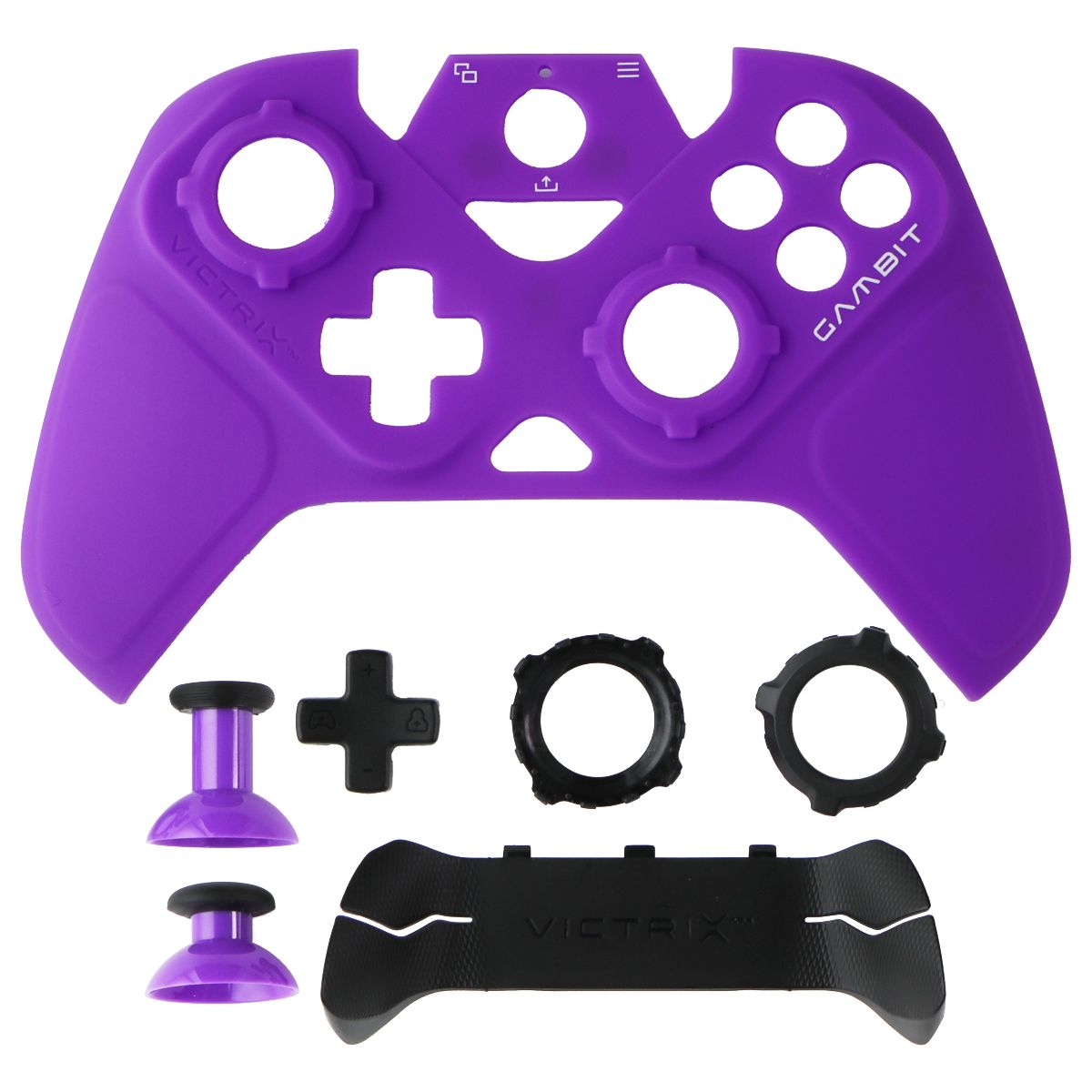 PDP Victrix Gambit Dual Core Wired Controller for Xbox X/S/One/PC - White/Purple Gaming/Console - Controllers & Attachments PDP - Simple Cell Bulk Wholesale Pricing - USA Seller