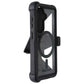 Pelican Voyager Case + Holster for MagSafe for Samsung Galaxy S26 - Black/Clear