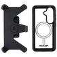 Pelican Voyager Case + Holster for MagSafe for Samsung Galaxy S26 - Black/Clear