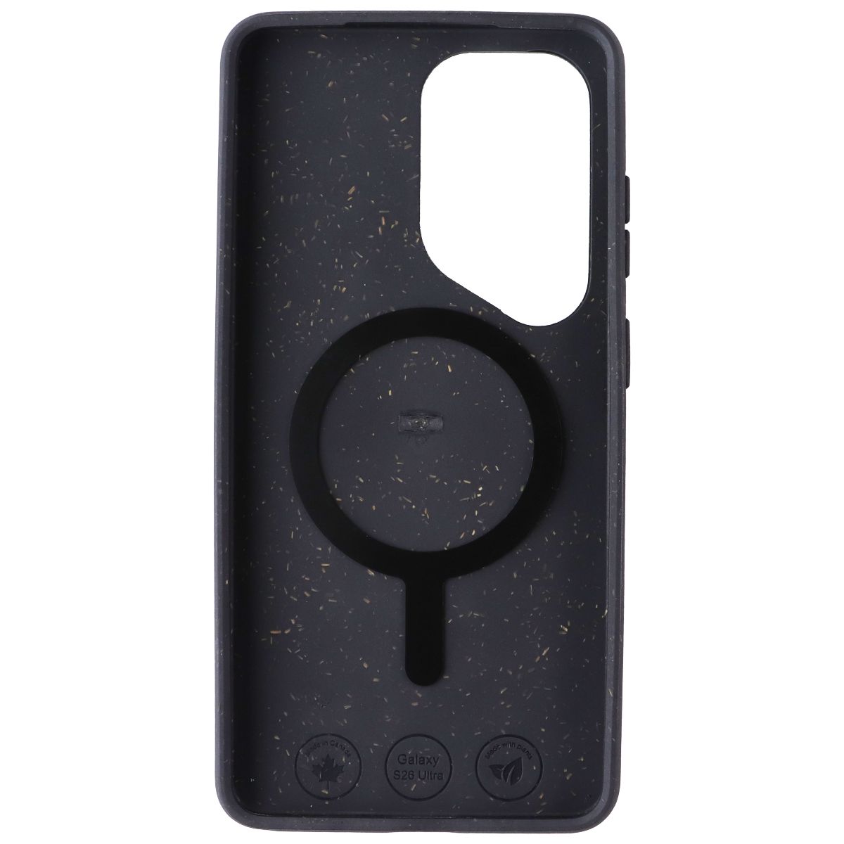 Pela Magnetic Case for Samsung Galaxy S26 Ultra - Black with Speckles