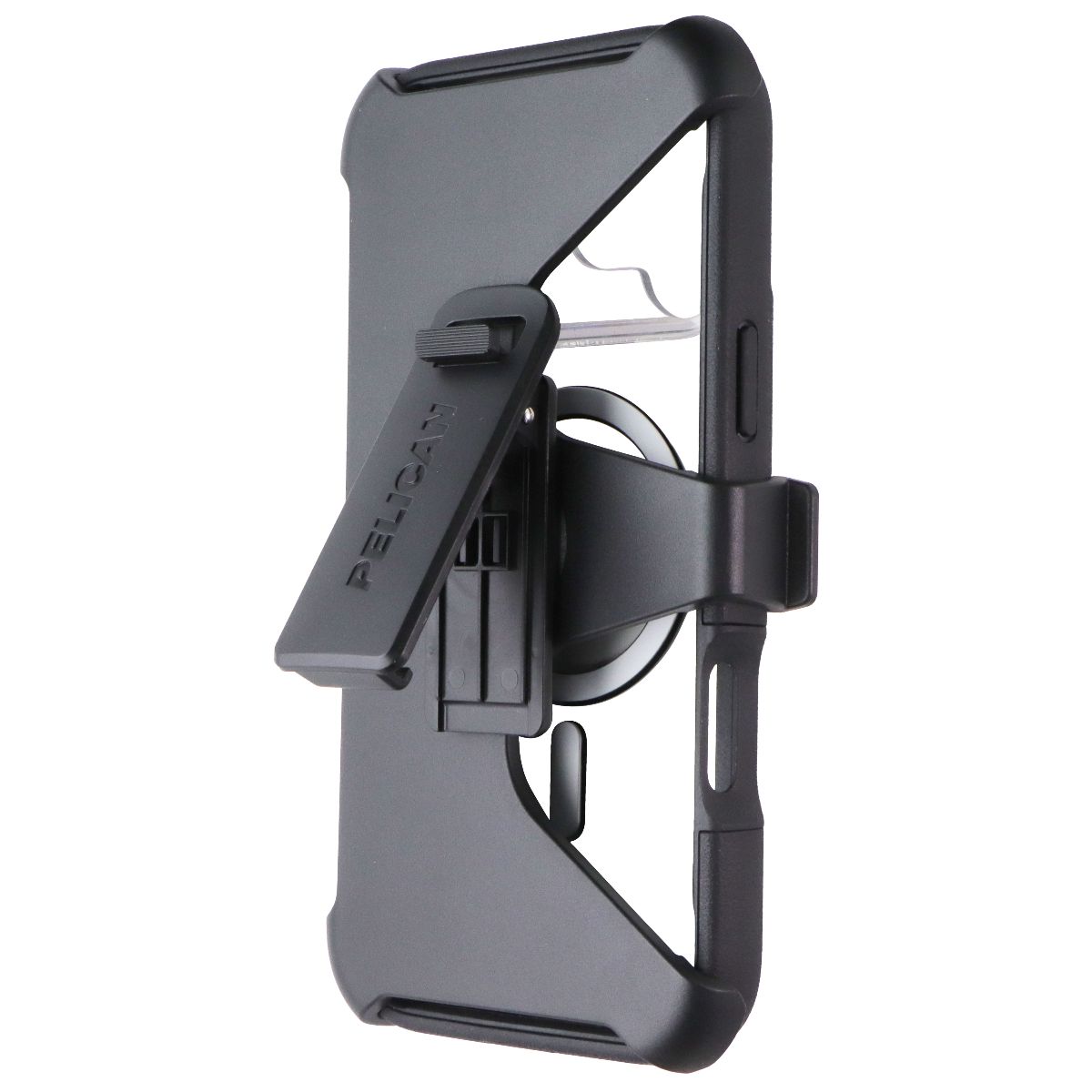 Pelican Voyager Case and Holster for MagSafe for iPhone 17 Pro Max - Black/Clear Cell Phone - Cases, Covers & Skins Pelican - Simple Cell Bulk Wholesale Pricing - USA Seller