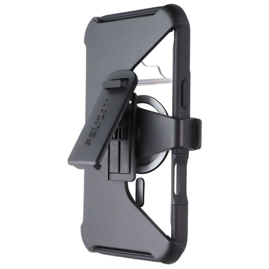 Pelican Voyager Case and Holster for MagSafe for iPhone 17 Pro Max - Black/Clear