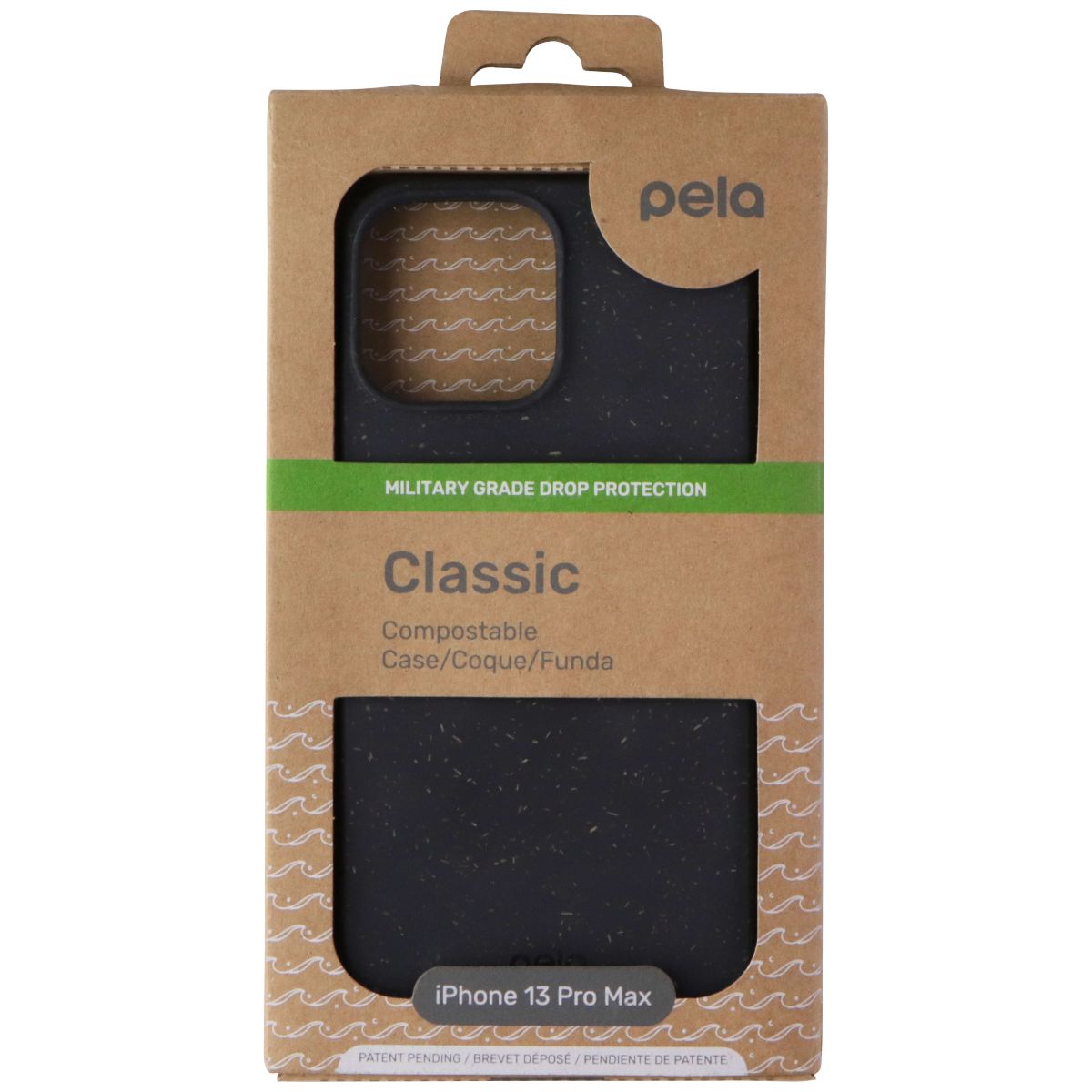 Pela Classic Series Flexible Case for Apple iPhone 13 Pro Max - Black Cell Phone - Cases, Covers & Skins Pela    - Simple Cell Bulk Wholesale Pricing - USA Seller
