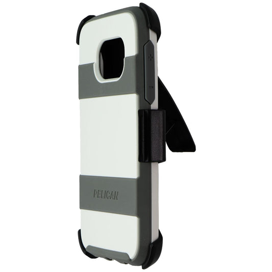 Pelican Voyager Series Hard Case & Holster for Samsung Galaxy S7 - White/Gray Cell Phone - Cases, Covers & Skins Pelican - Simple Cell Bulk Wholesale Pricing - USA Seller