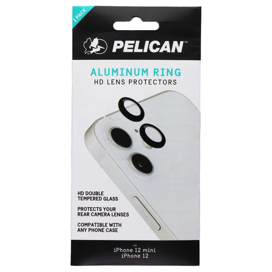 Pelican Aluminum Ring HD Camera Lens Protectors for Apple iPhone 12 mini / 12 Cell Phone - Other Accessories Pelican - Simple Cell Bulk Wholesale Pricing - USA Seller
