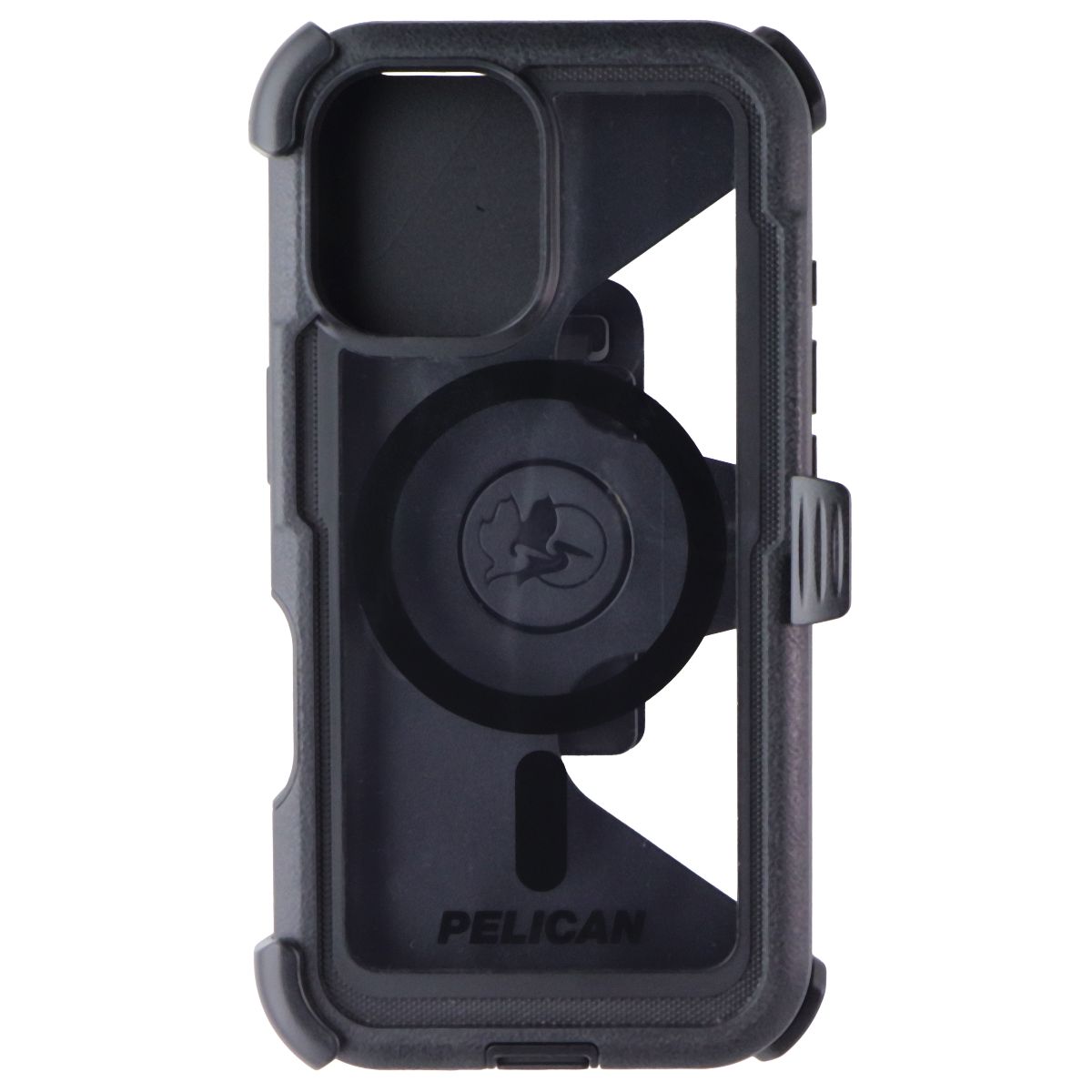 Pelican Voyager Case and Holster for MagSafe for Apple iPhone 16 - Black/Clear Cell Phone - Cases, Covers & Skins Pelican - Simple Cell Bulk Wholesale Pricing - USA Seller