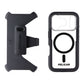 Pelican Voyager Case + Holster for MagSafe for Apple iPhone 17 Pro - Black/Clear Cell Phone - Cases, Covers & Skins Pelican - Simple Cell Bulk Wholesale Pricing - USA Seller