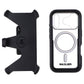 Pelican Voyager Case + Holster for MagSafe for Apple iPhone 17 Pro - Black/Clear Cell Phone - Cases, Covers & Skins Pelican - Simple Cell Bulk Wholesale Pricing - USA Seller