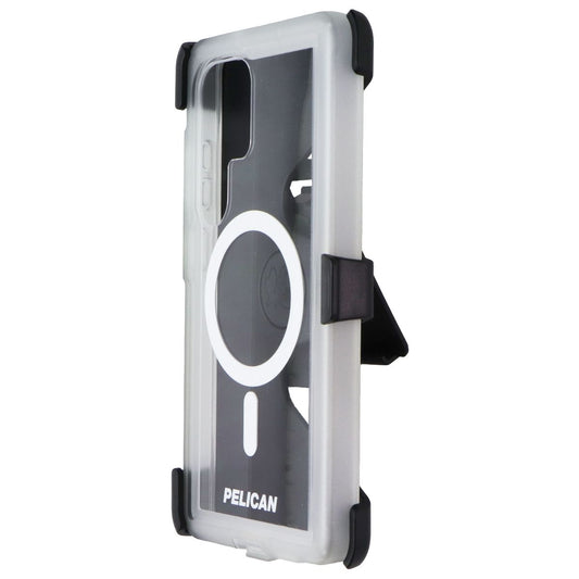 Pelican Voyager Magnetic Case with Holster for Samsung Galaxy S25 Ultra - Clear