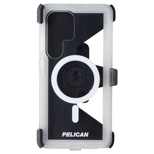 Pelican Voyager Magnetic Case with Holster for Samsung Galaxy S25 Ultra - Clear