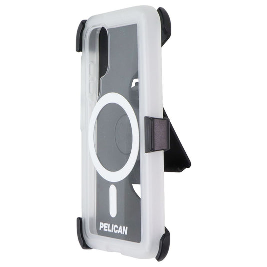 Pelican Voyager Magnetic Case + Holster for Samsung Galaxy S25 - Clear