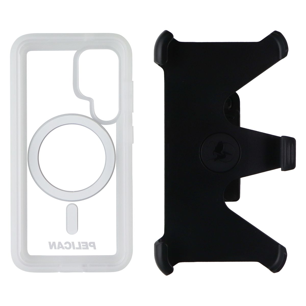 Pelican Voyager Magnetic Case + Holster for Samsung Galaxy S25 - Clear Cell Phone - Cases, Covers & Skins Pelican - Simple Cell Bulk Wholesale Pricing - USA Seller