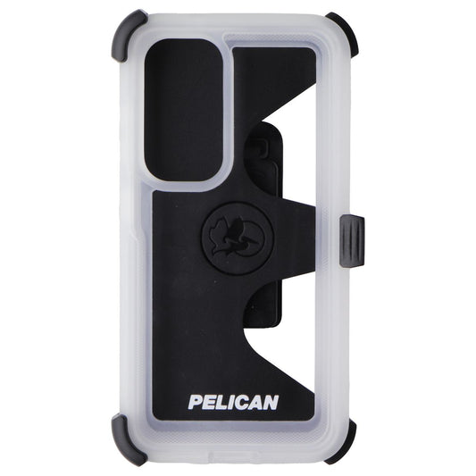 Pelican Voyager Case and Belt Clip Holster for Samsung Galaxy S24 - Clear