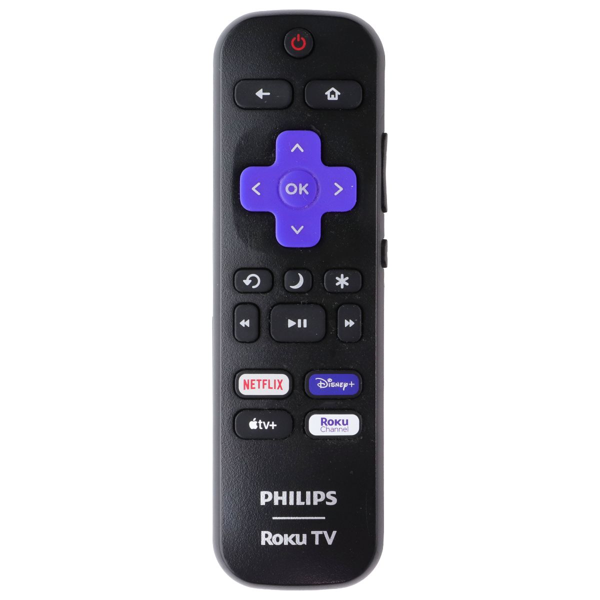 Philips Roku TV Remote (RC-ALIR) with Netflix/Disney+/Apple+/Roku Hotkeys TV, Video & Audio Accessories - Remote Controls Philips - Simple Cell Bulk Wholesale Pricing - USA Seller