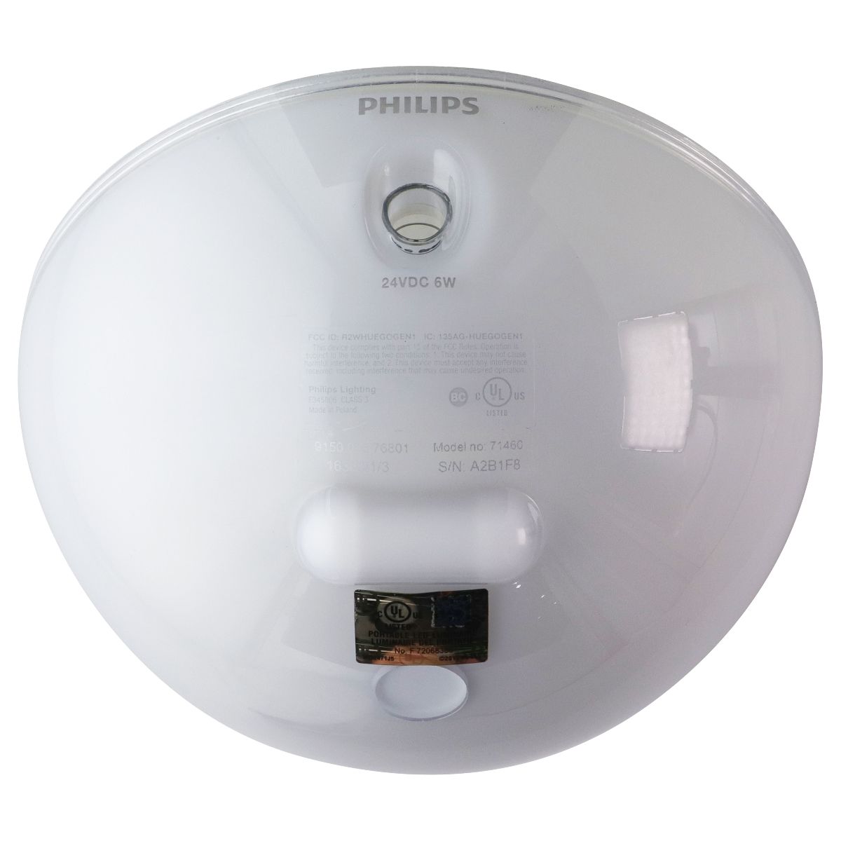 Philips Hue Go White and Color Portable Dimmable LED Smart Light Table Lamp