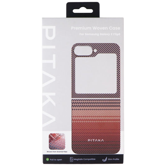 PITAKA MagEZ Case 5 for MagSafe for Samsung Galaxy Z Flip6/Flip7 FE - Sunset Cell Phone - Cases, Covers & Skins Pitaka - Simple Cell Bulk Wholesale Pricing - USA Seller