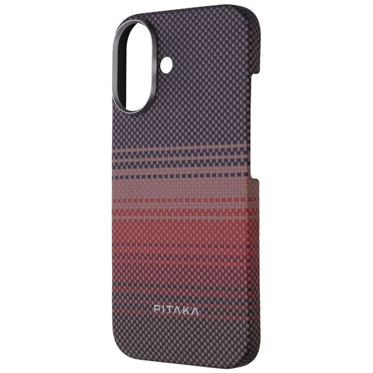 Pitaka Tactile Woven Case for MagSafe for Apple iPhone 16 Smartphone - Sunset Cell Phone - Cases, Covers & Skins Pitaka - Simple Cell Bulk Wholesale Pricing - USA Seller
